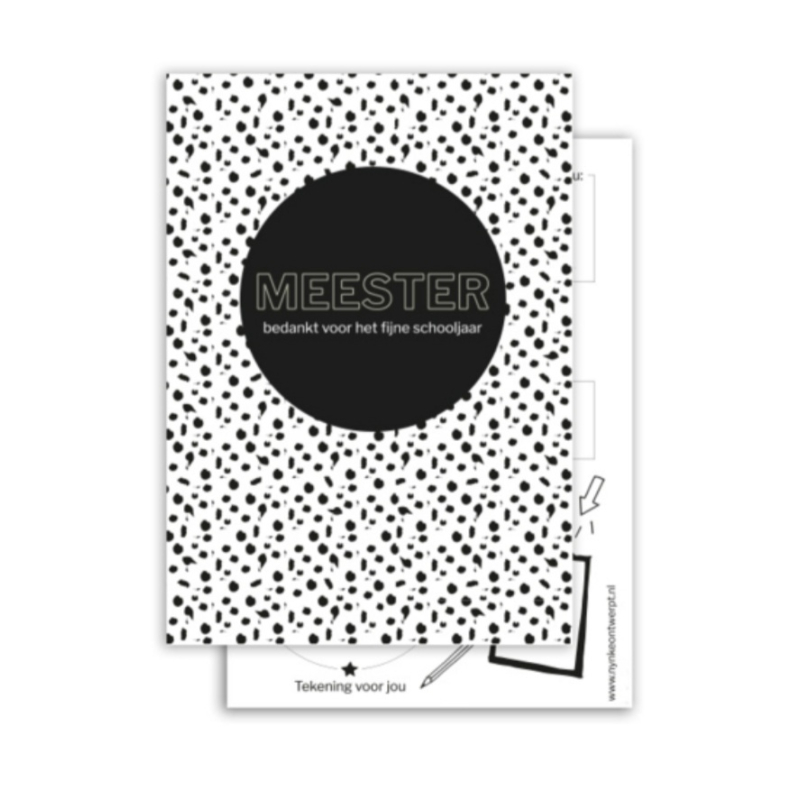 Invulkaarten | Meester